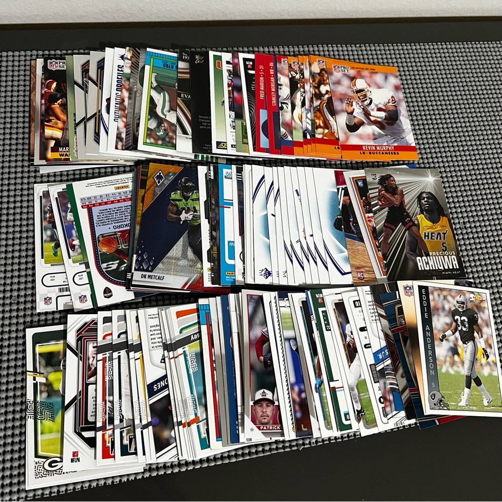 3 Pounds of Assorted Sports Trading Cards